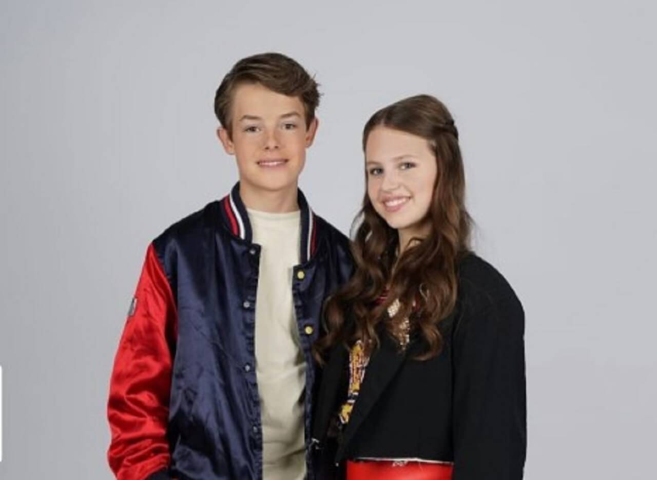 Sep and Jasmijn represent the Netherlands in the Junior Eurovision Song Contest 2023 with "Holdin on to You"