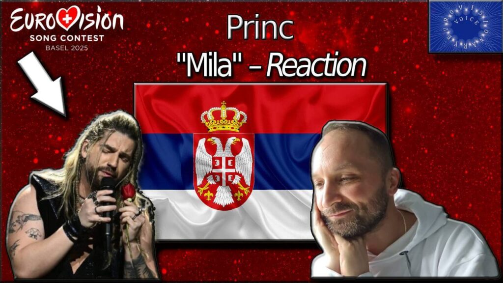 EurovisionaryVoice and Princ from Sebia at the ESC 2025