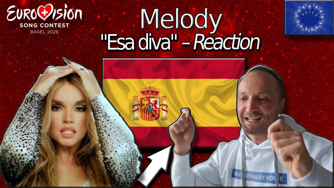 EurovisionaryVoice and Melody from Spain at the ESC 2025