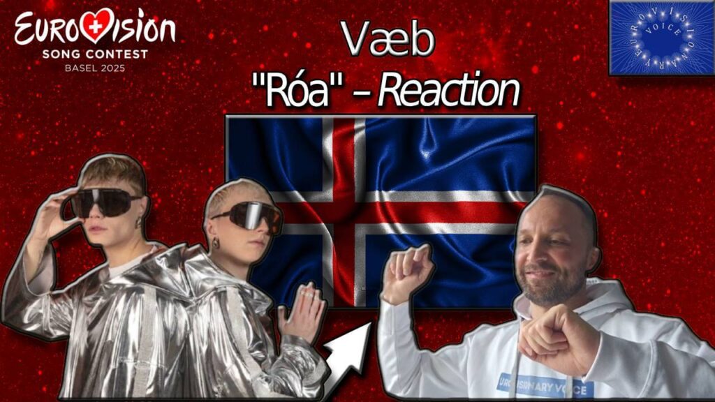 EurovisionaryVoice and Væb from Iceland at the ESC 2025