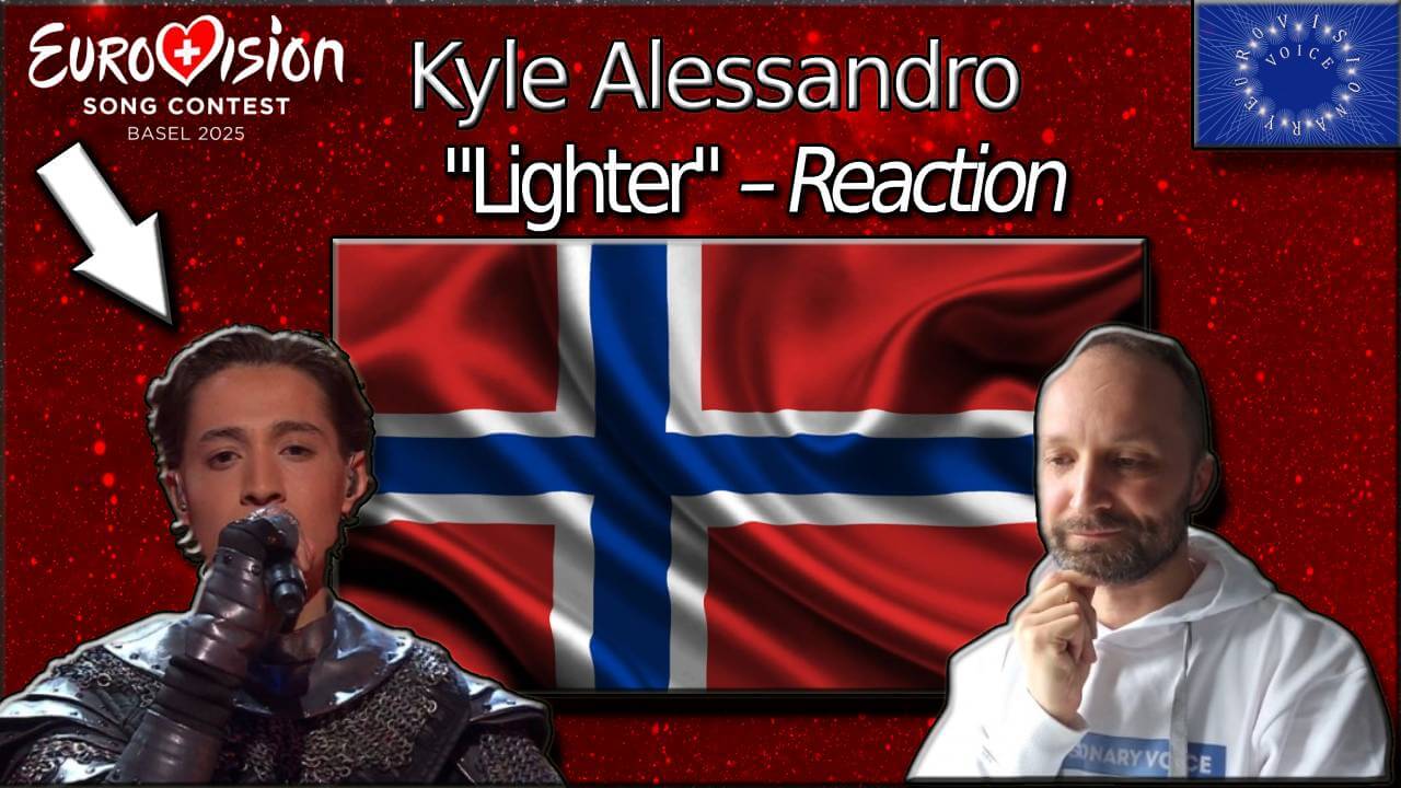 EurovisionaryVoice and Kyle Alessandro from Norway at the ESC 2025
