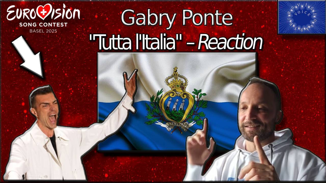 EurovisionaryVoice with Gabry Ponte from San Marino at the ESC 2025