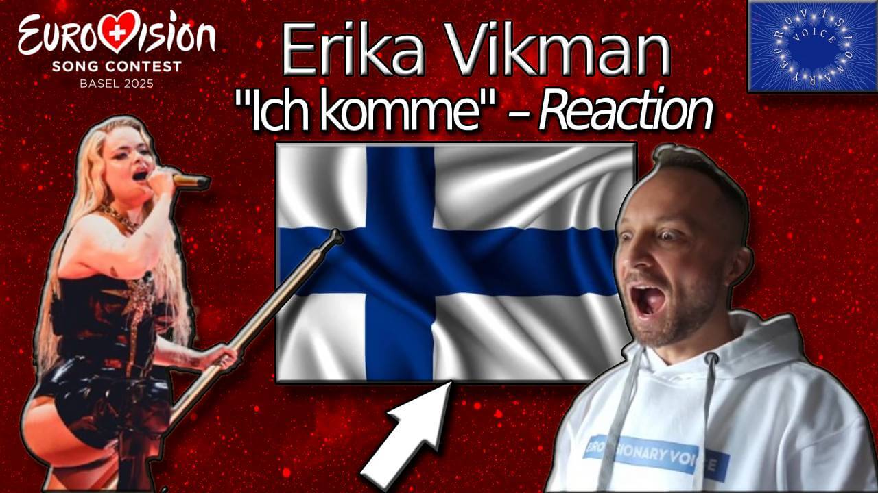 EurovisionaryVoice and Erika Vikman from Finland at the ESC 2025