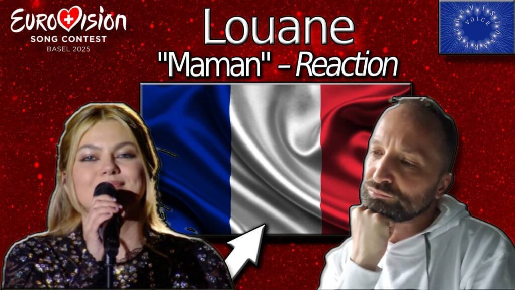 EurovisionaryVoice and Louane from France at the ESC 2025
