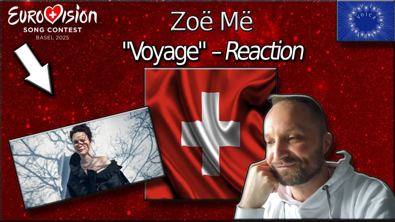 EurovisionaryVoice and Zoë Më from Switzerland at the ESC 2025