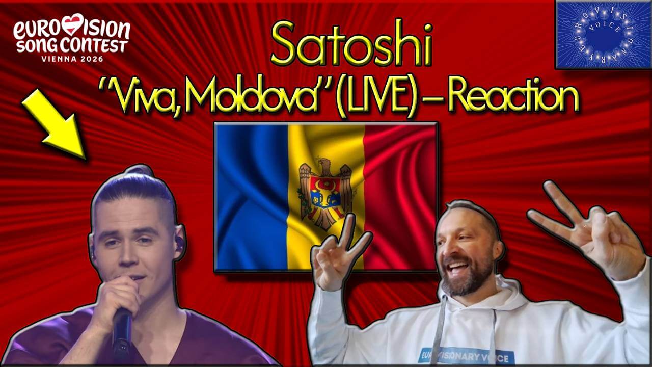 Satoshi from Moldova and EurovisionaryVoice - Janusz Jacek Siwiorek JJS at the ESC 2026