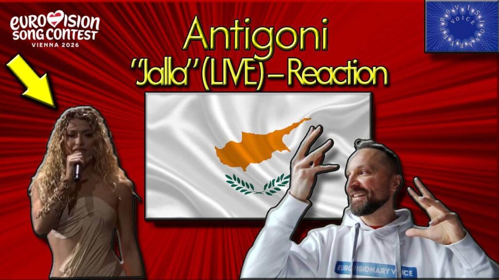 Antigoni from Cyprus and JJS & EurovisionaryVoice at the ESC 2026