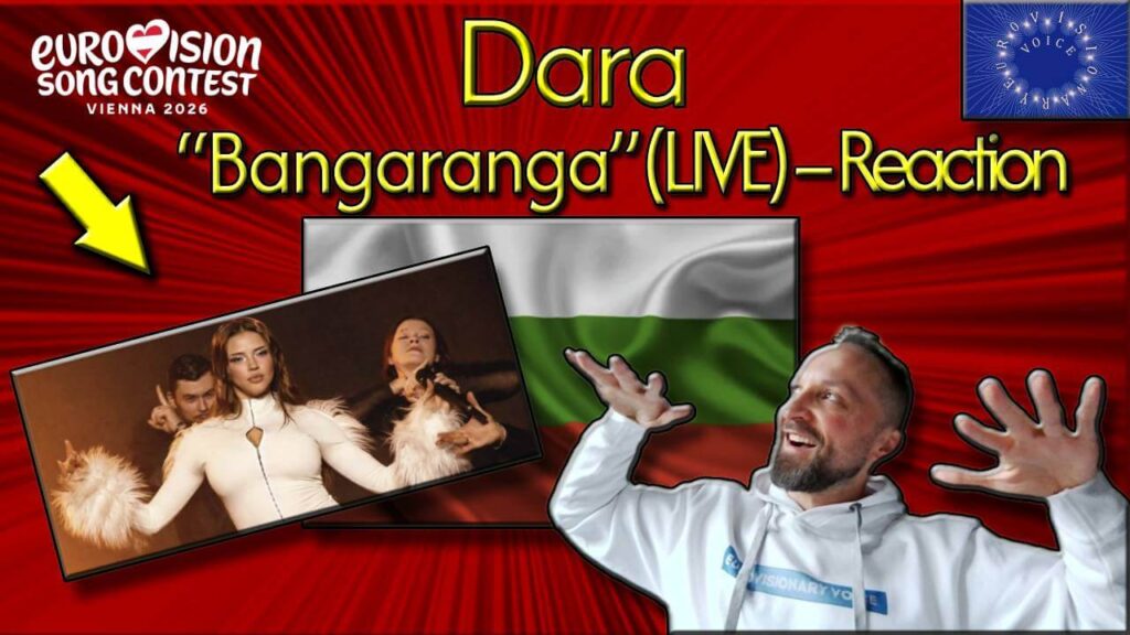 Dara and EurovisionaryVoice and Janusz Jacek Siwiorek at the ESC 2026