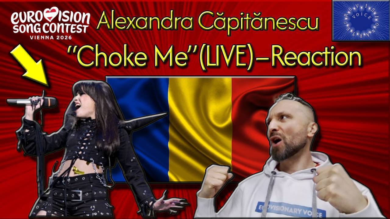 𝗔𝗹𝗲𝘅𝗮𝗻𝗱𝗿𝗮 𝗖𝗮̆𝗽𝗶𝘁𝗮̆𝗻𝗲𝘀𝗰𝘂 from Romania and Janusz Jacek Siwiorek JJS & EurovisionaryVoice