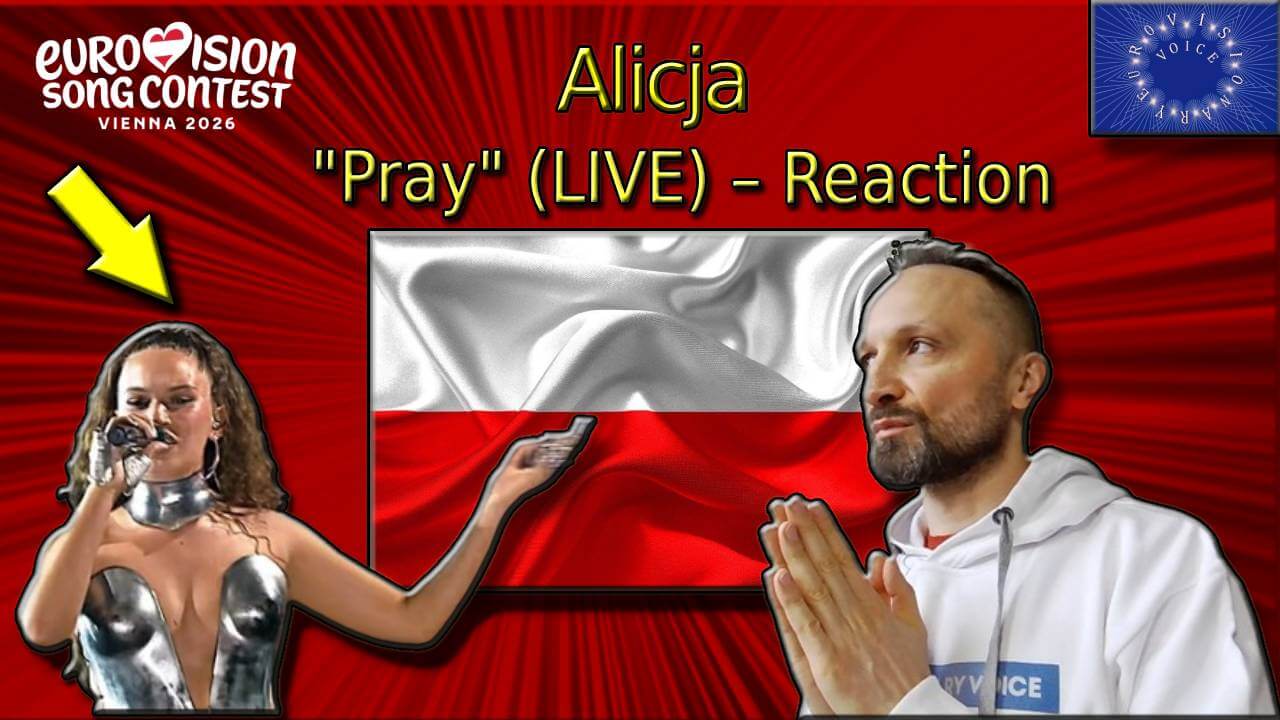 Alicja from Poland and Janusz Jacek Siwiorek JJS and EurovisionaryVoice at the ESC 2026